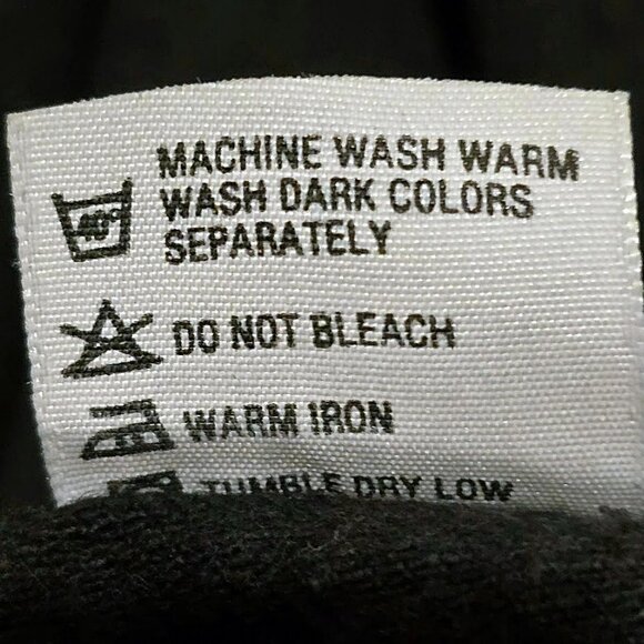 Vintage Armani Jeans 6 Womens 80s / 90s Straight High Rise Black Denim Usa 29x34 - Picture 16 of 16